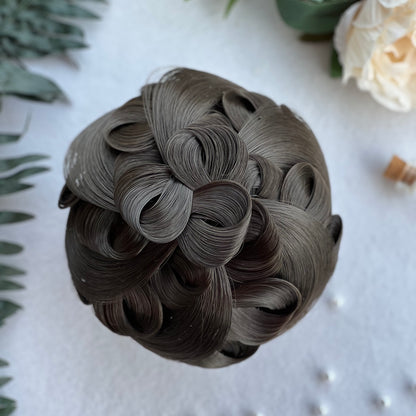 Twisted Bridal hair bun