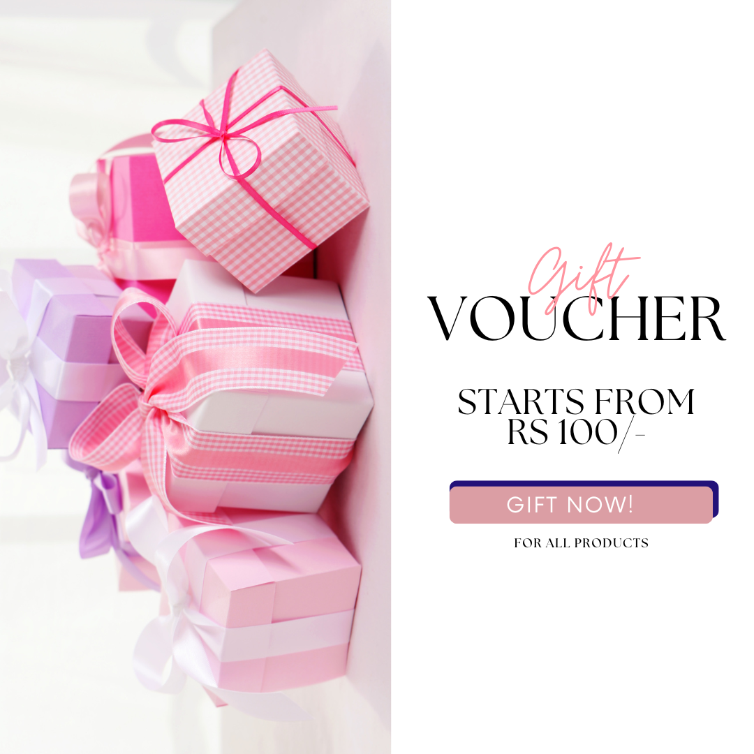 Gift Voucher Starts from Rs 100/-